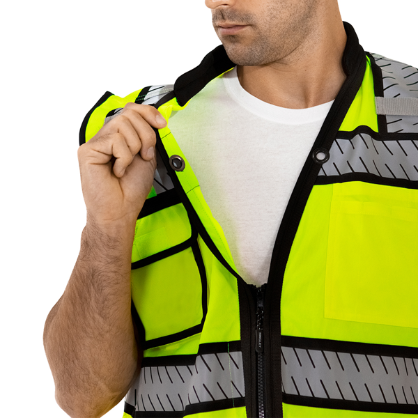 Tingley V71832C Tingley®            Class 2 X-Back Surveyor Vest ANSI Class 2 - Safety Vest