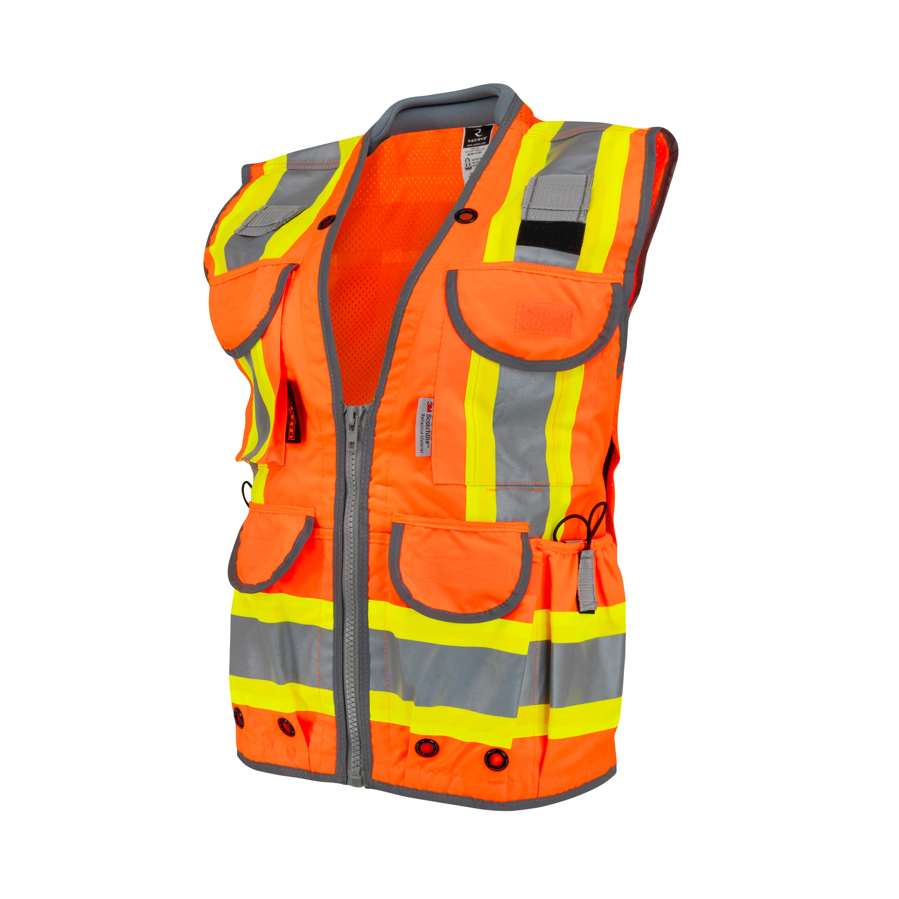 Radians SV55W-2 SV55W Class 2 Women’s Heavy Duty Engineer Vest ANSI Class 2 - Safety Vest