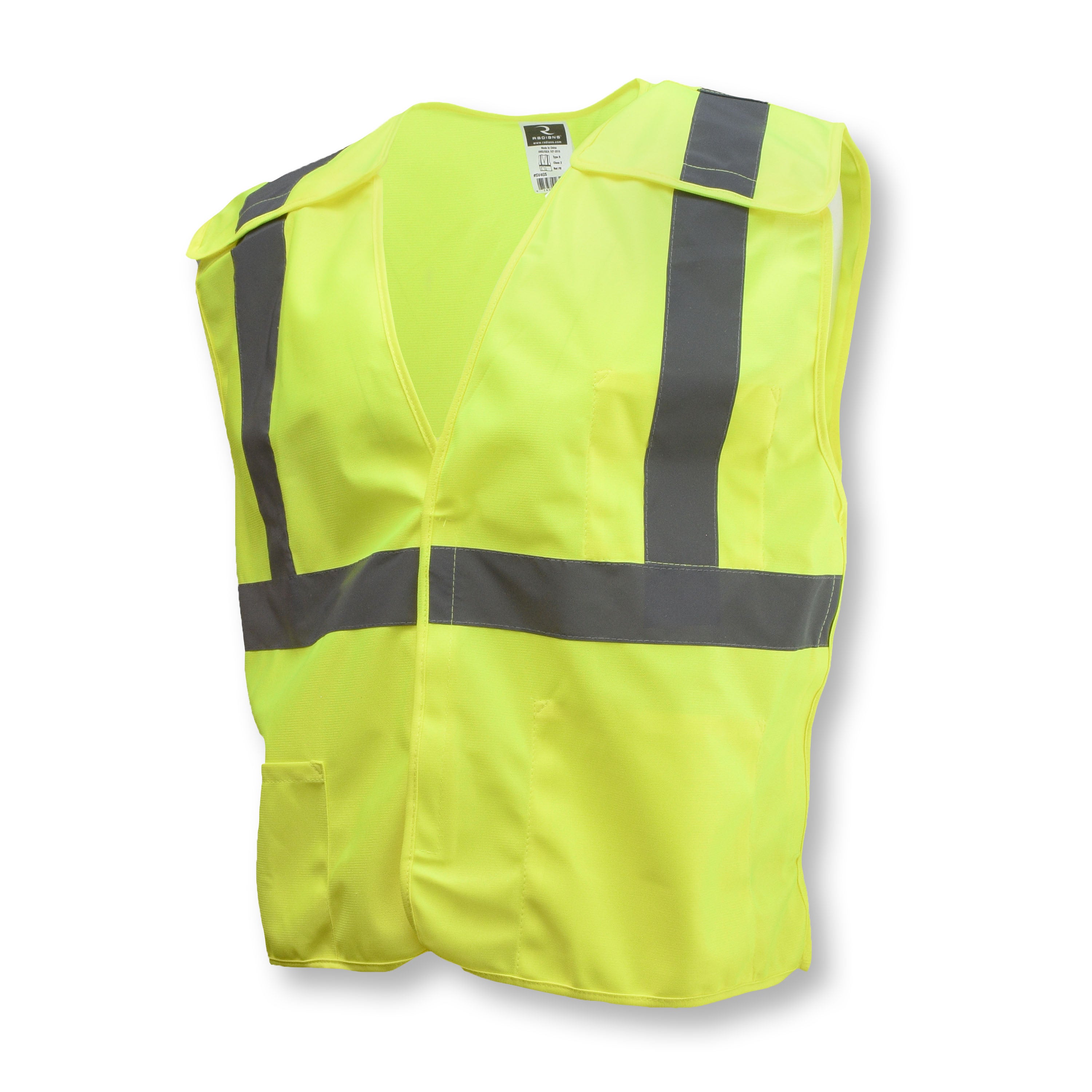 SV4-SOLID SV4 Economy Type R Class 2 Breakaway Solid Safety Vest
