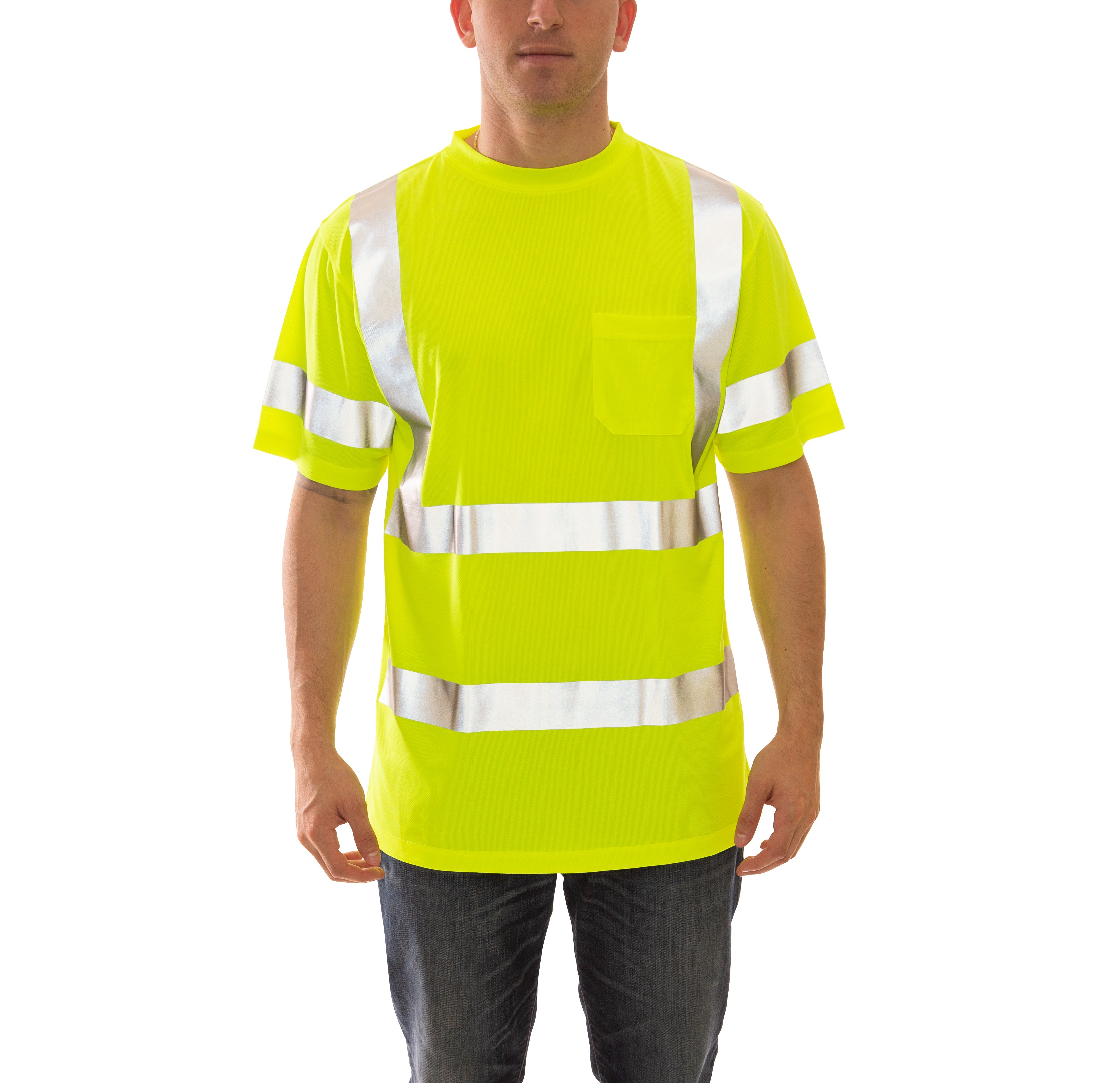 Tingley S75322 Job Sight Class 3 Short Sleeve T-Shirt ANSI Class 3 - Safety Shirt