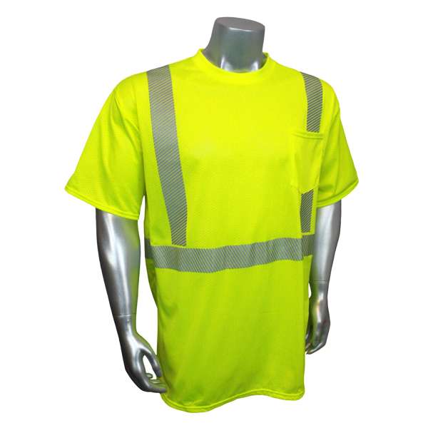 Radians XTS-AR Original Breezelight™ II Class 2 Short Sleeve Safety T-Shirt ANSI Class 2