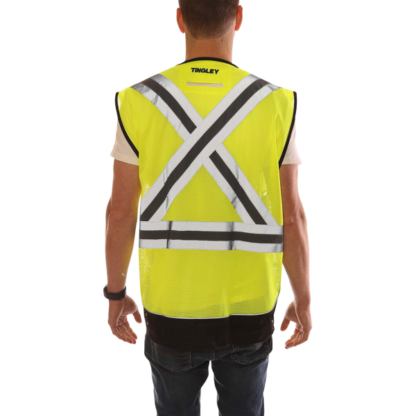 Tingley V73422C Tingley® Class 2 X-Back Vest ANSI Class 2 - Safety Vest