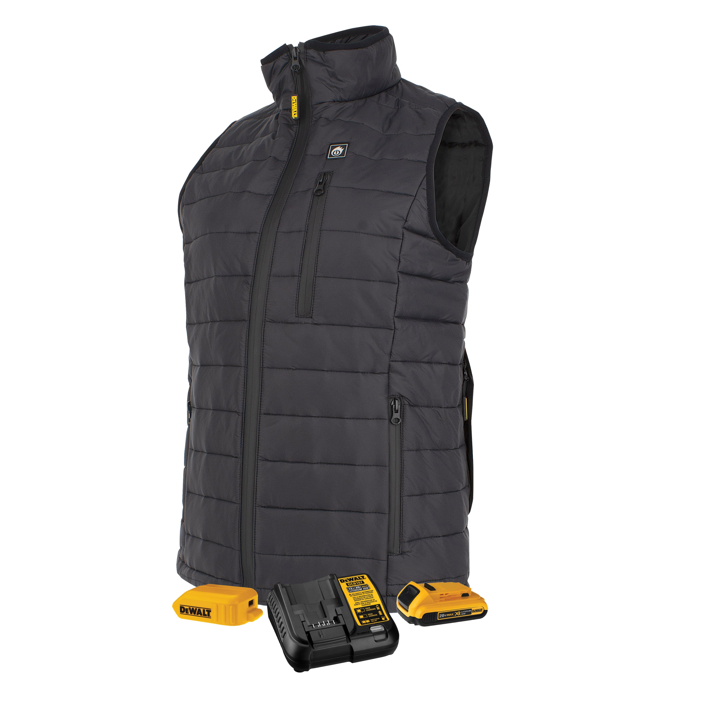 Radians DCHV094D1 DCHV094 Women's Lightweight Puffer Heated Vest Kit - Safety Vest