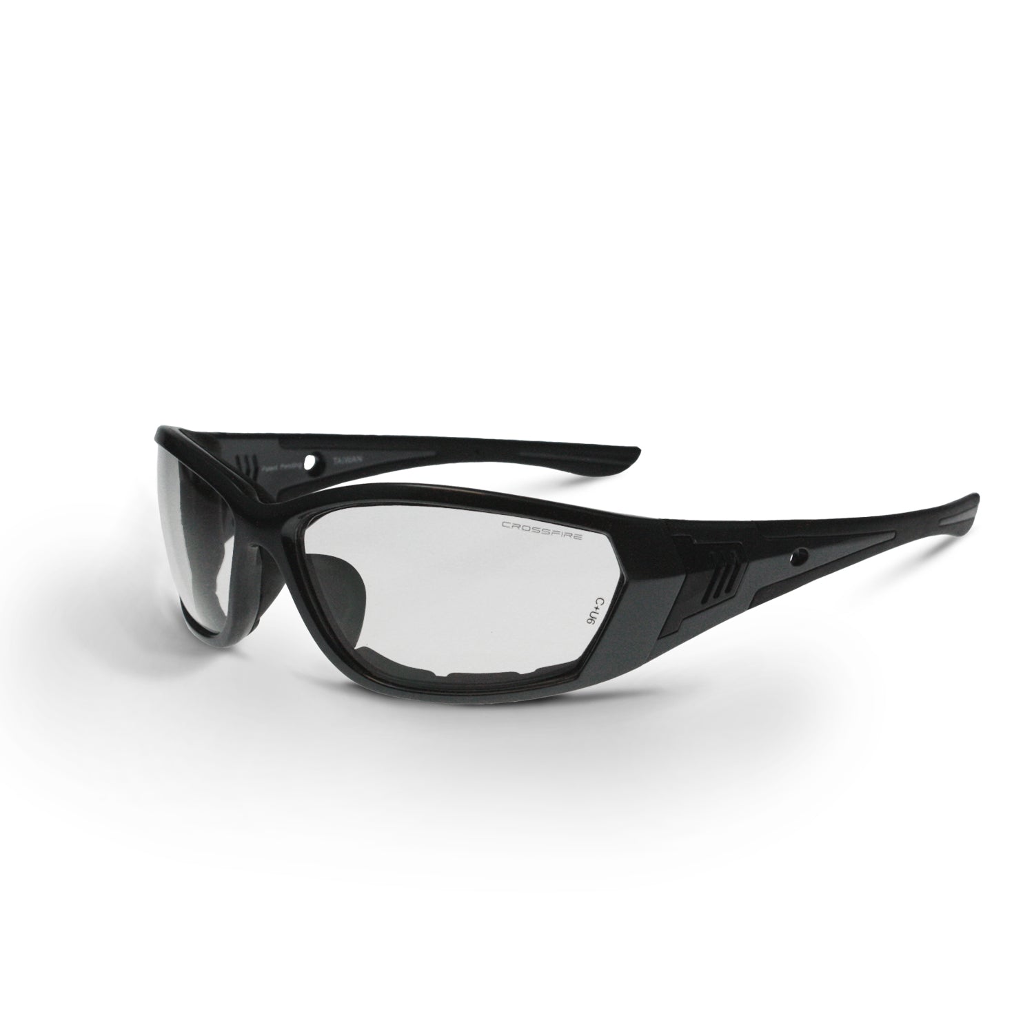 710 Foam Lined Safety Eyewear Pearl Gray Frame Clear Anti-Fog Lens