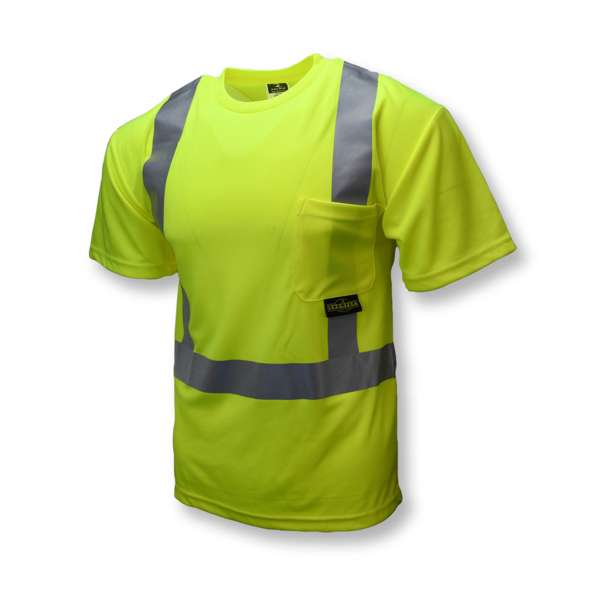 Radians ST11-2 ST11 Class 2 High Visibility Safety T-Shirt with Max-Dri™ ANSI Class 2