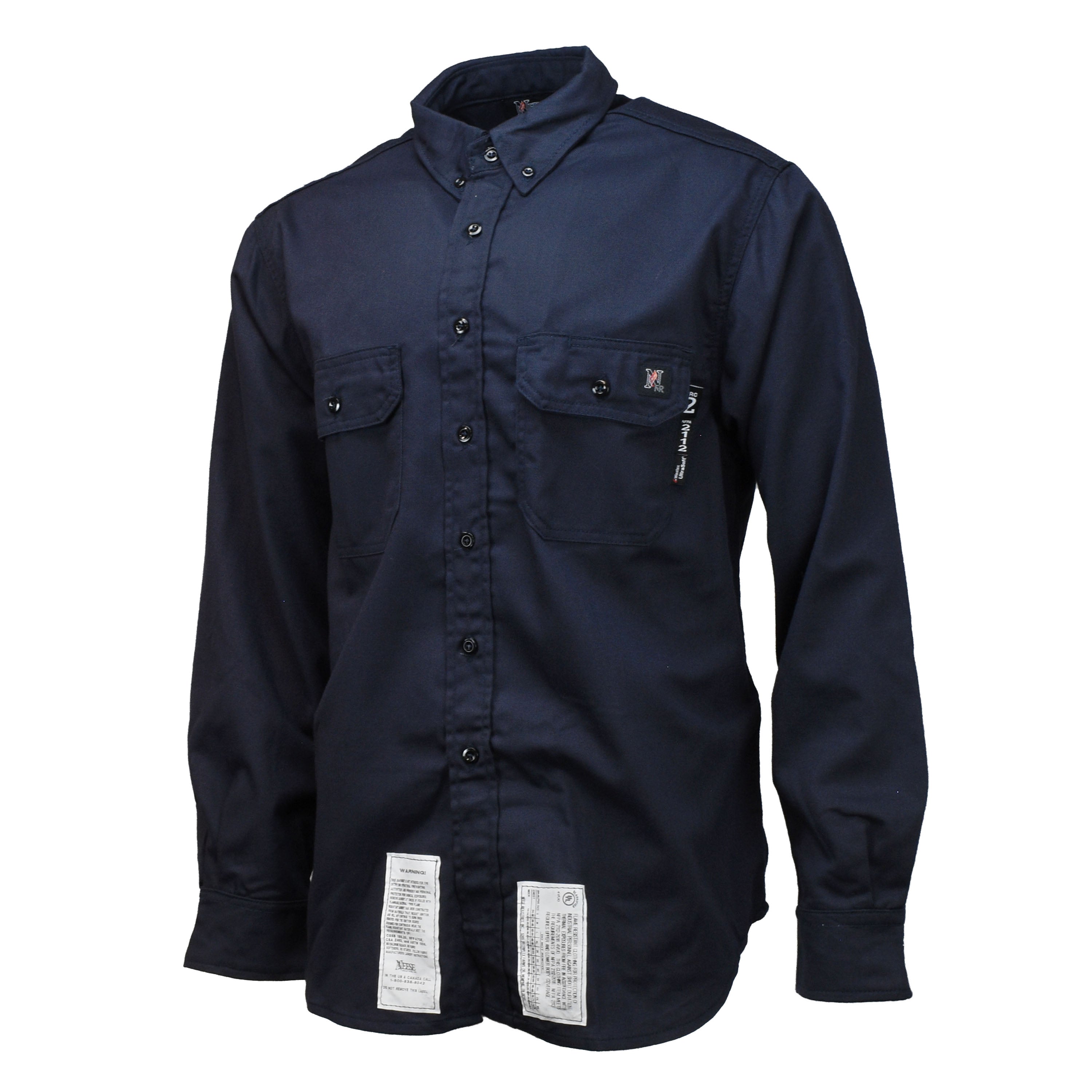 Radians VU7SH VU7SH 7 oz Ultra-Soft FR Shirt (CAT 2) - Safety Shirt