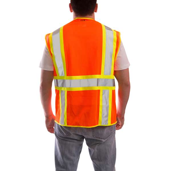 V73859 Job Sight Class 2 Two-Tone Surveyor Vest