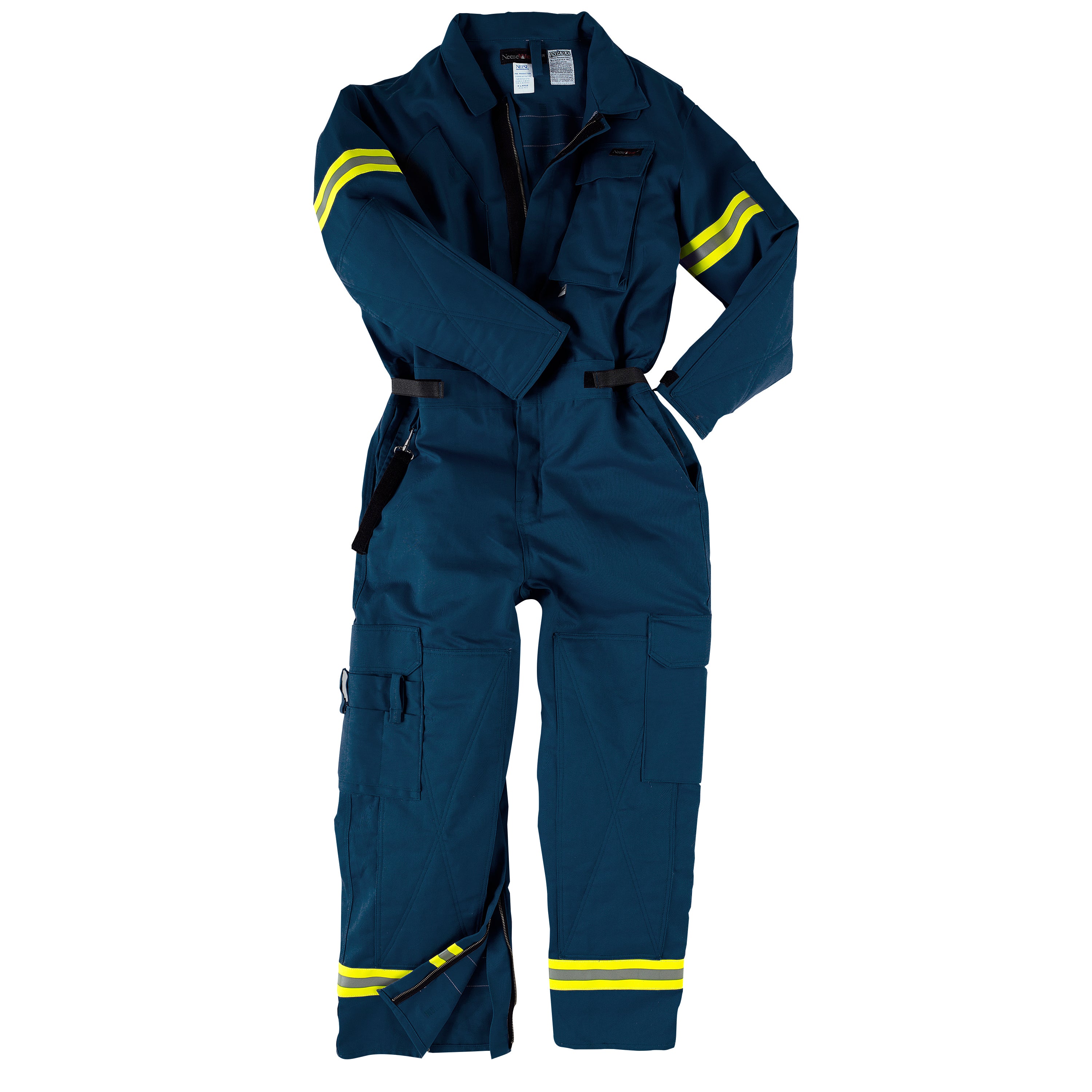 VI9CAE 9 oz Indura® FR Extrication Coverall (CAT 2) Navy