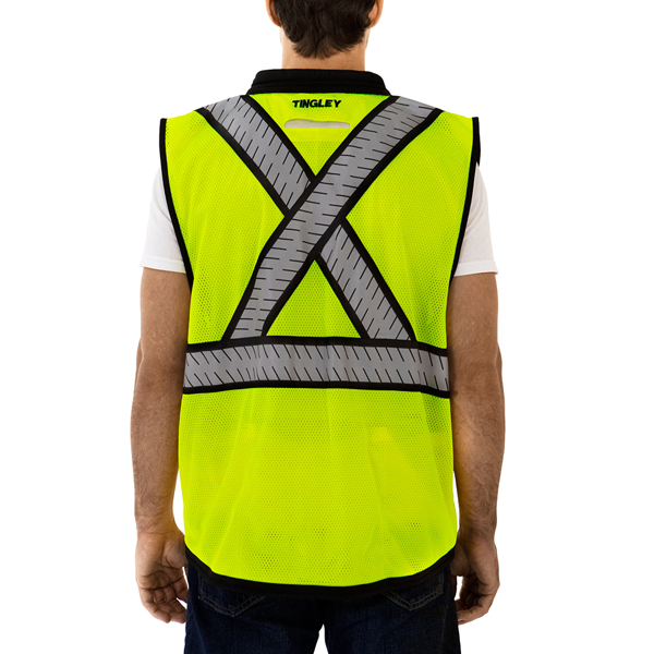 Tingley V71832C Tingley®            Class 2 X-Back Surveyor Vest ANSI Class 2 - Safety Vest