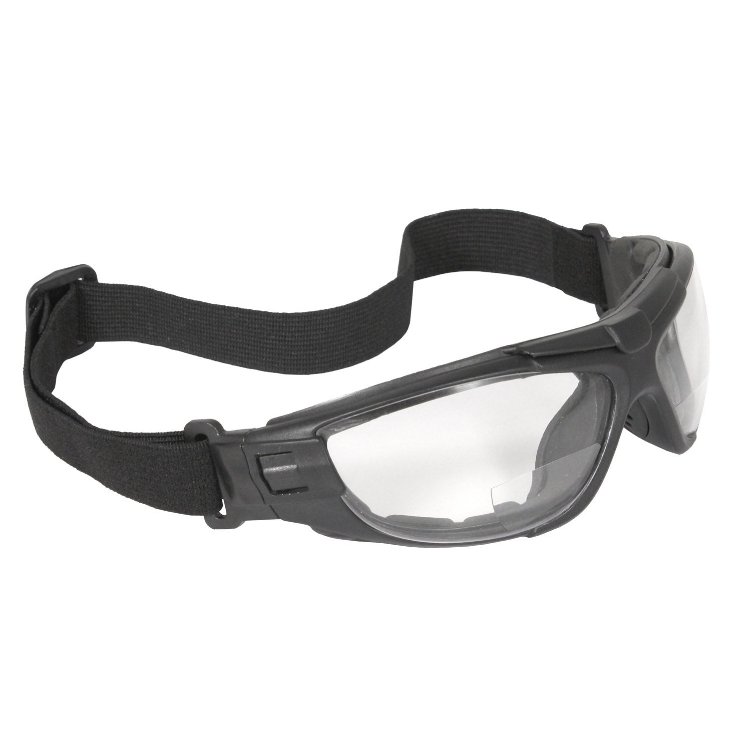 Cuatro™ 4-in-1 Foam Lined Bi-Focal Frame Clear Anti-Fog Lens 2.0 Diopter