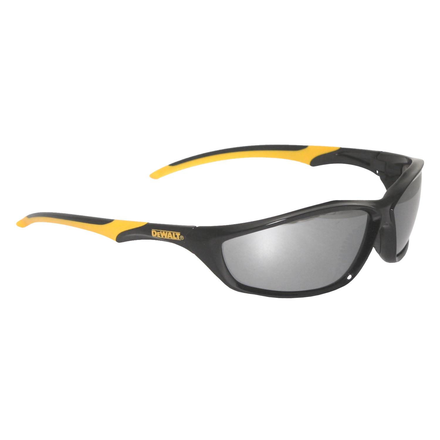 DPG96 Router™ Protective Eyewear/Yellow Frame Silver Mirror Lens