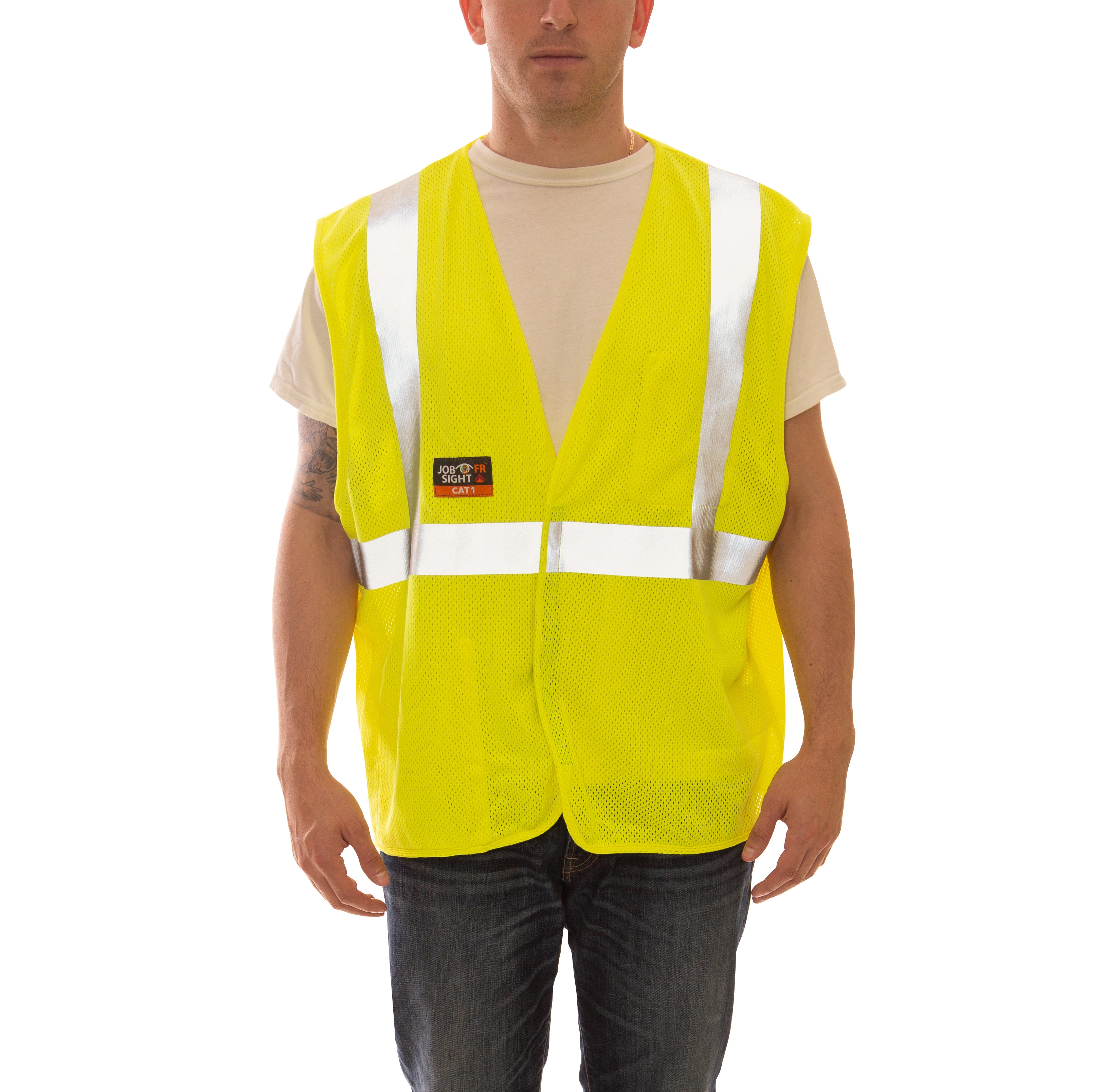 V80622 Job Sight FR Class 2 Mesh Vest