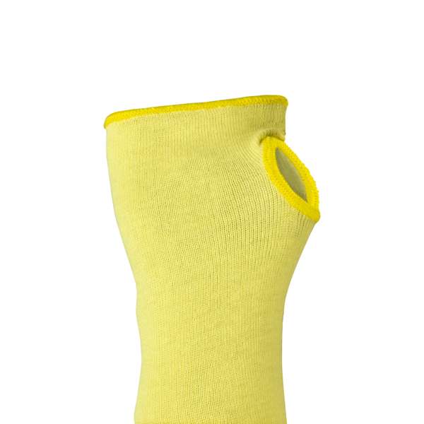 Radians RAD51K RAD51K 1-Ply Kevlar® A2 Cut Protection Sleeve 18" Length with Thumb Slot - Safety Equipment