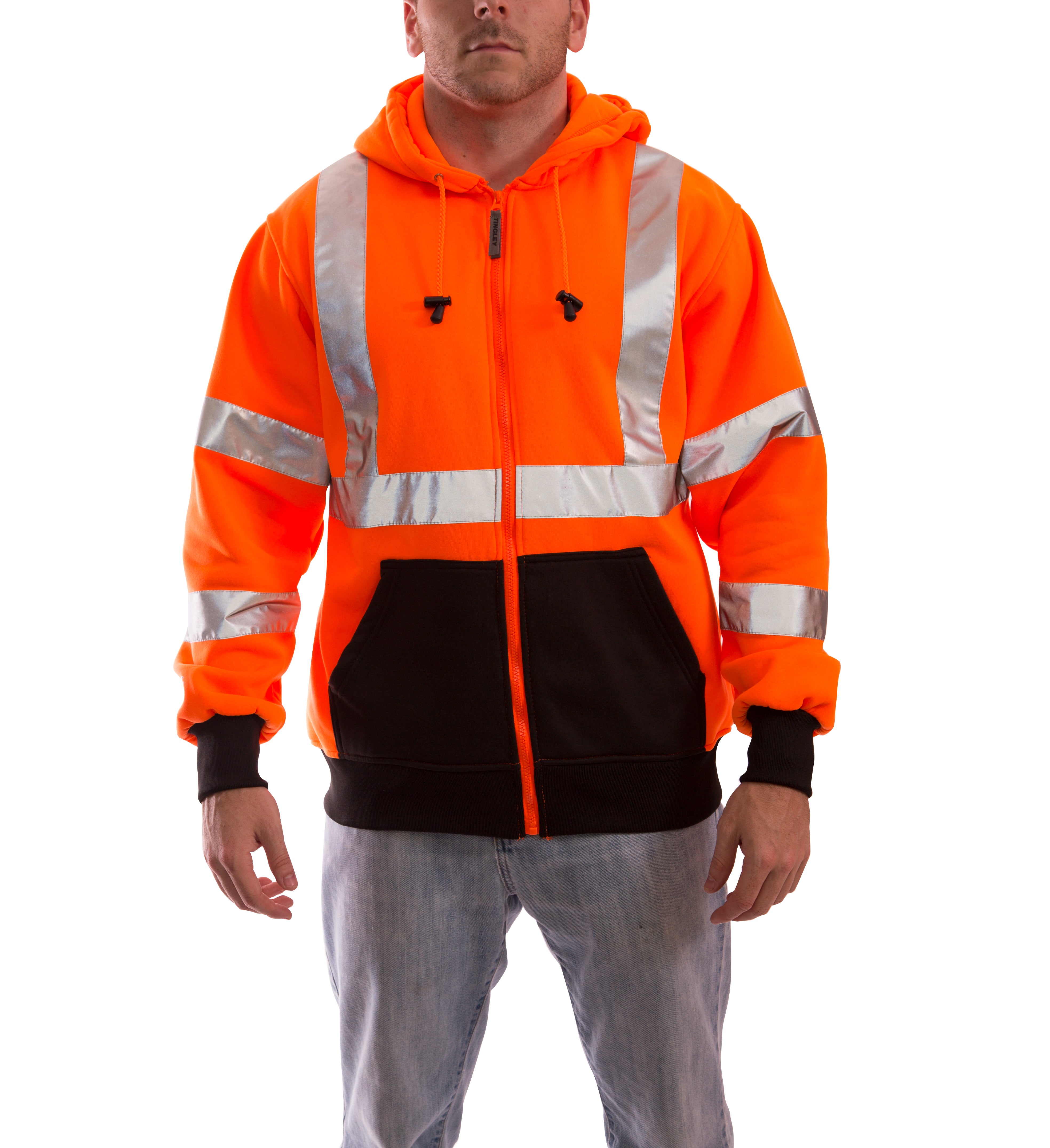 S78129 Job Sight Zip-Up Hoodie