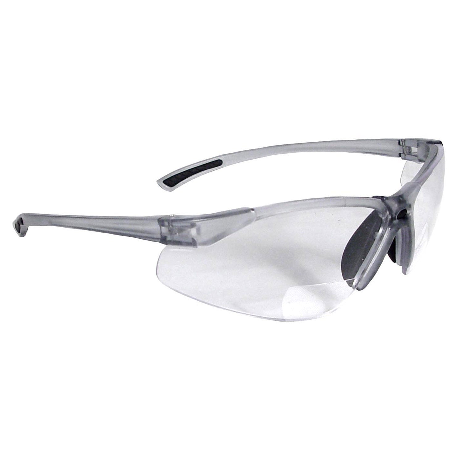 C2™ Bi-Focal Safety Eyewear Smoke Frame Clear Lens 3.0 Diopter