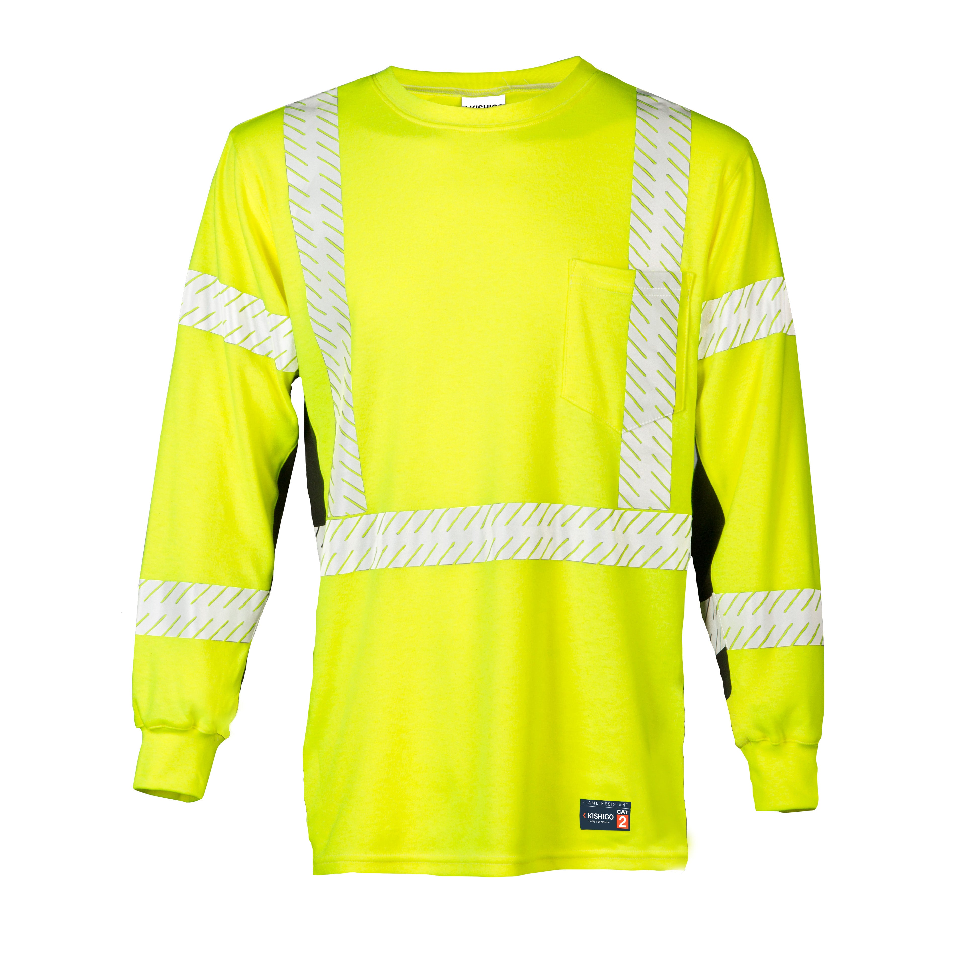 Kishigo F506 FR Long Sleeve T-Shirt - Safety Shirt