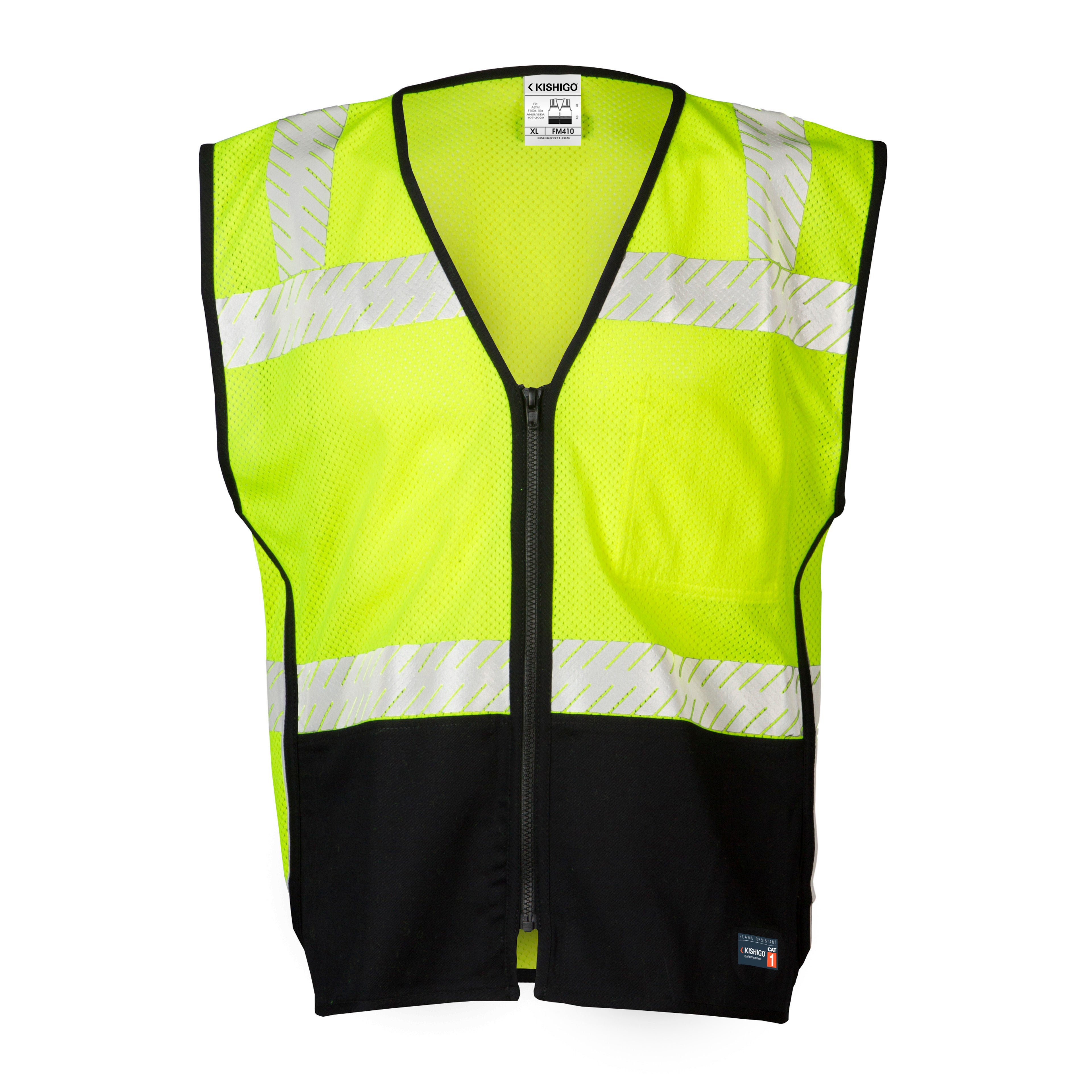 FR Black Bottom Mesh Vest