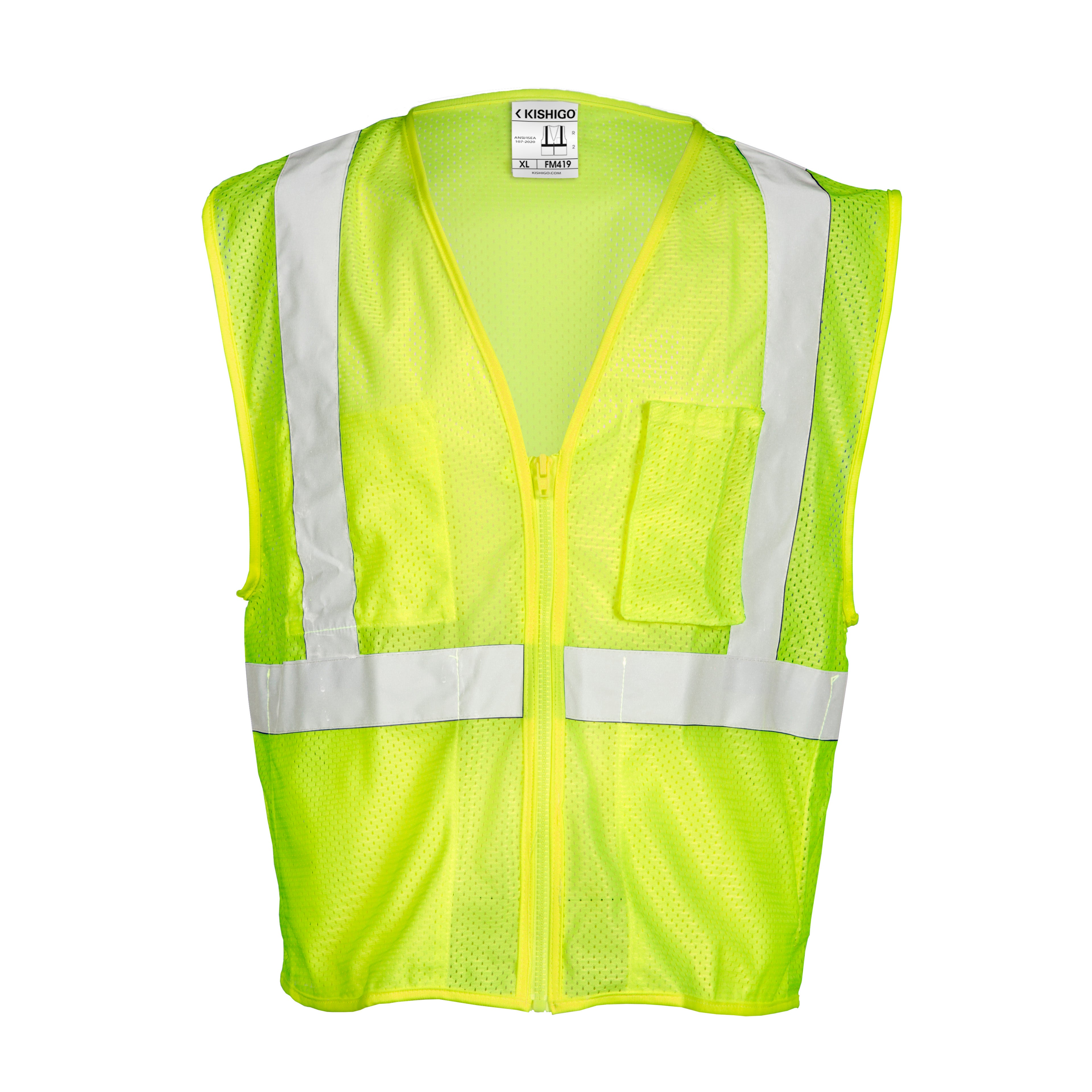 Chemically Treated Polyester Mesh Vest