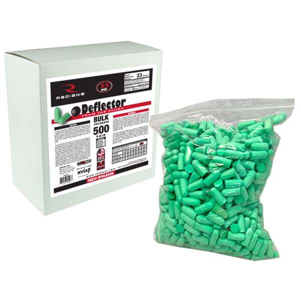 Radians FP90-B500_STY Deflector® Foam Uncorded Earplug Dispenser Refill - Hearing Protection