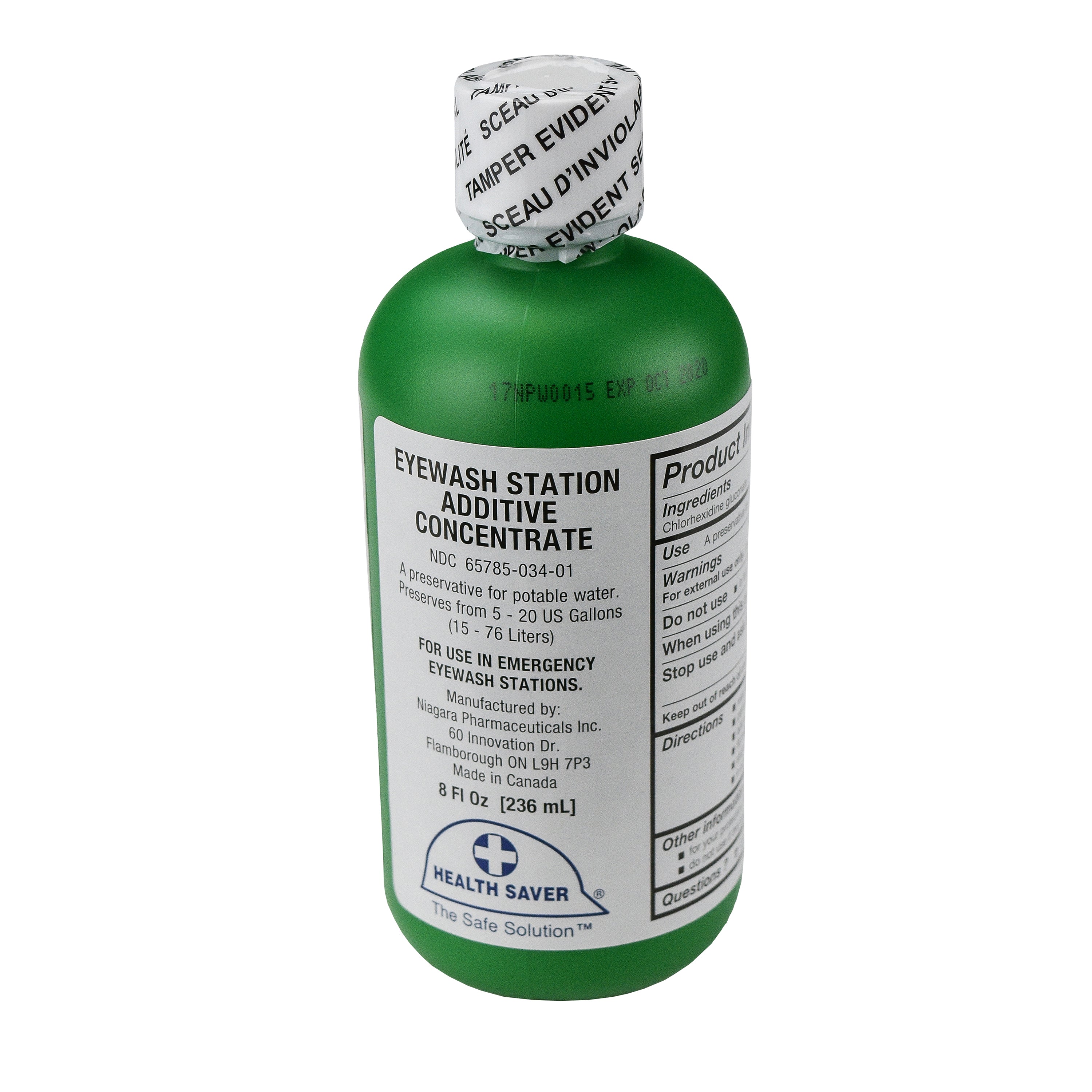 Emergency Eyewash Station Concentrate Additive 8 oz