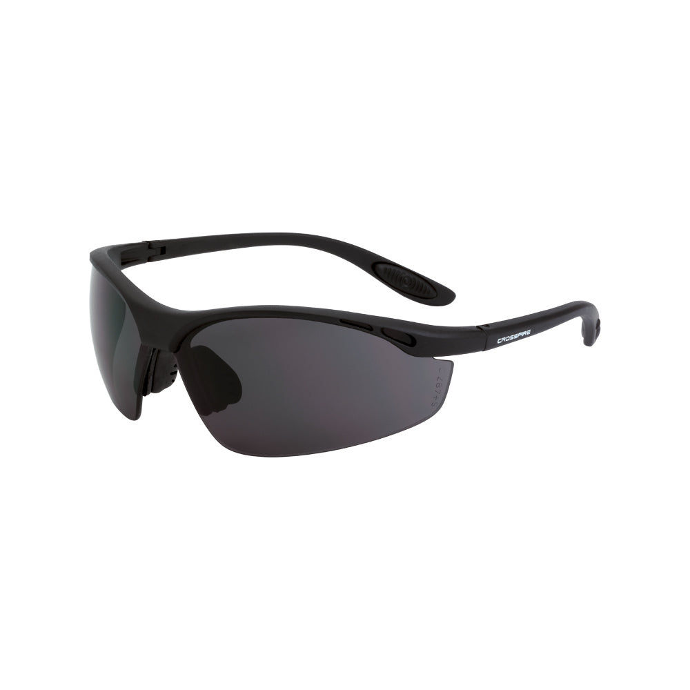 Talon Bifocal Safety Eyewear Matte Black Frame Smoke Lens 2.0 Diopter