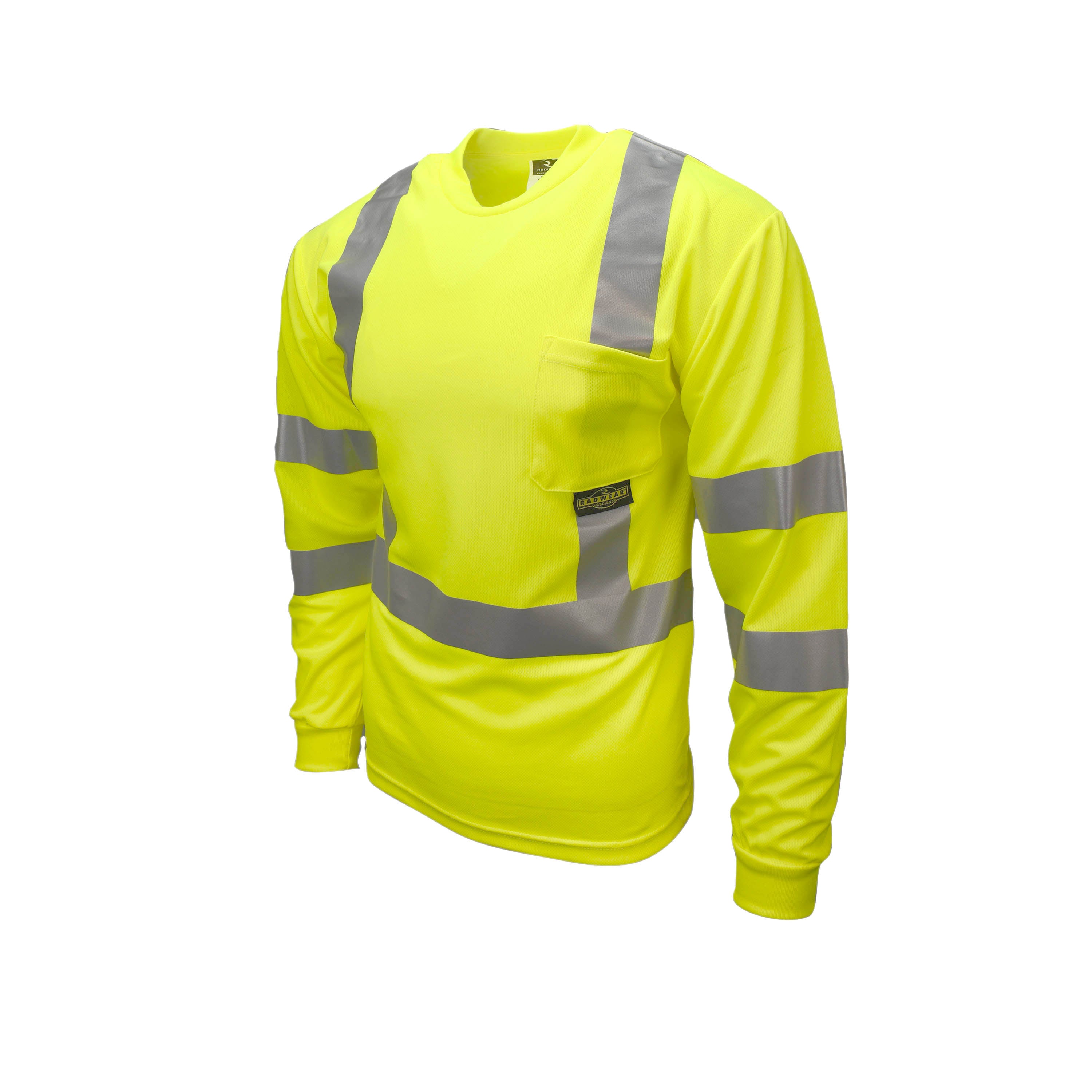 Radians ST21-3 ST21 Class 3 Long Sleeve T-Shirt with Max-Dri™ ANSI Class 3 - Safety Shirt