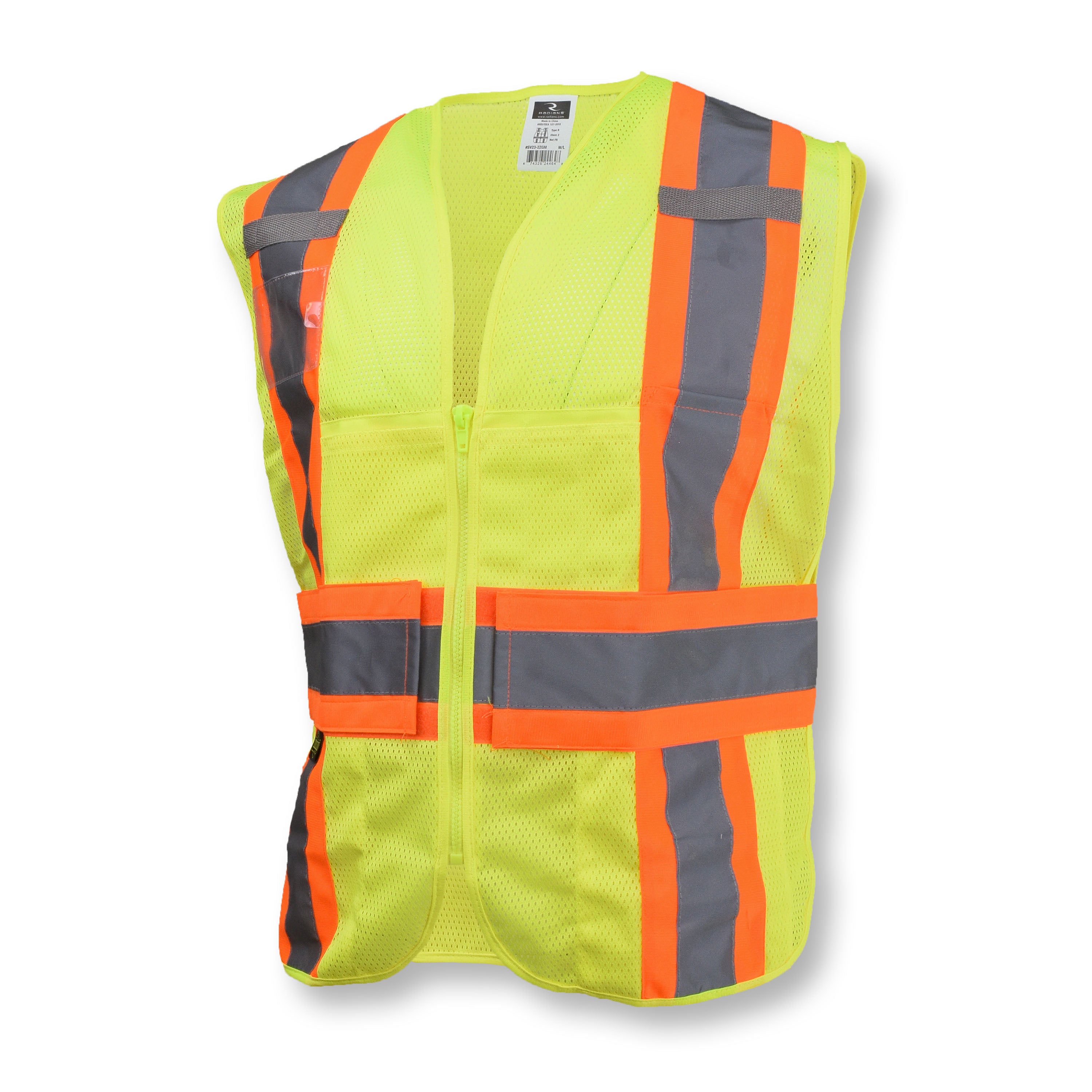 SV23-2 SV23-2 Type R Class 2 Expandable Two Tone Mesh Safety Vest