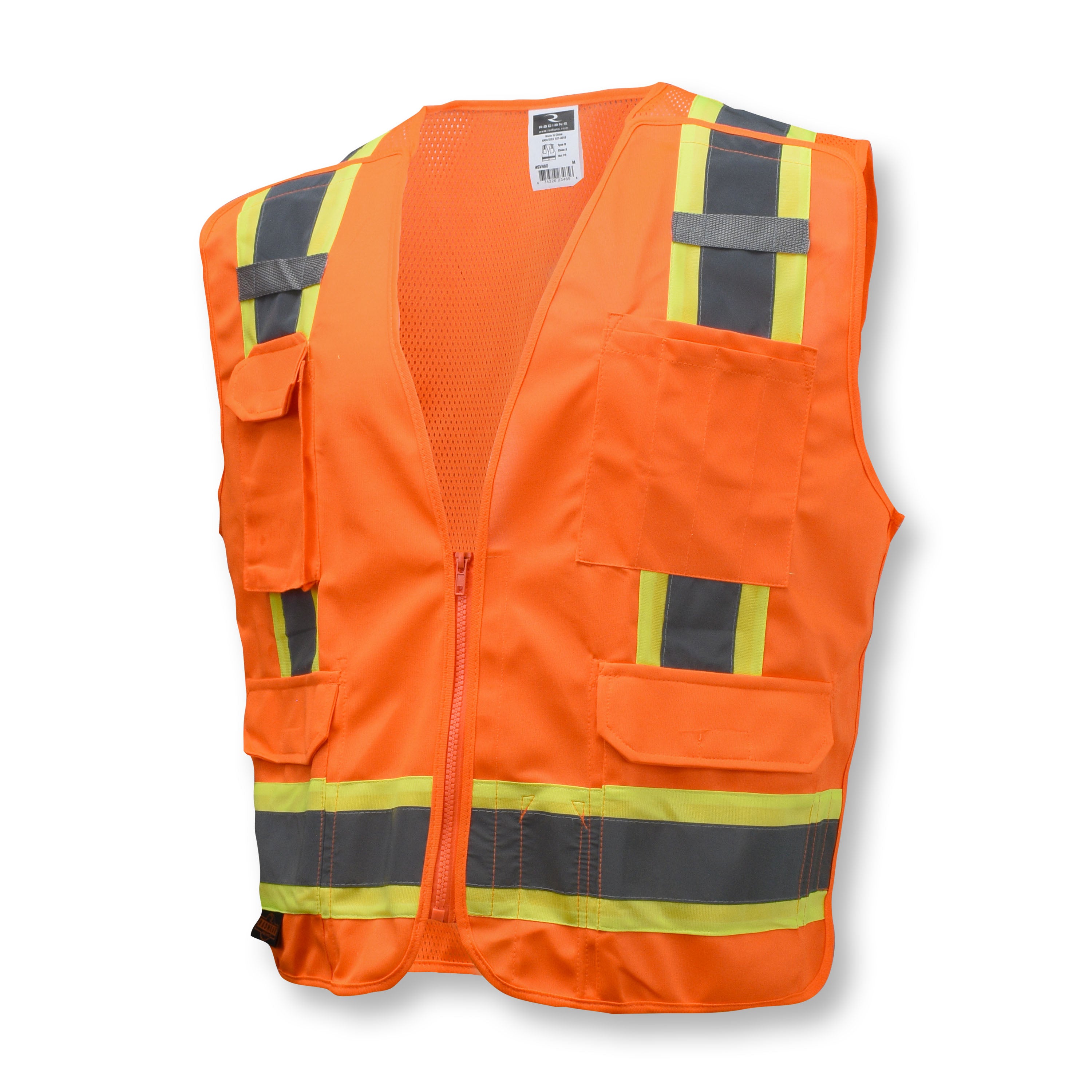 Radians SV46 SV46 Surveyor Type R Class 2 Breakaway Two Tone Safety Vest ANSI Class 2