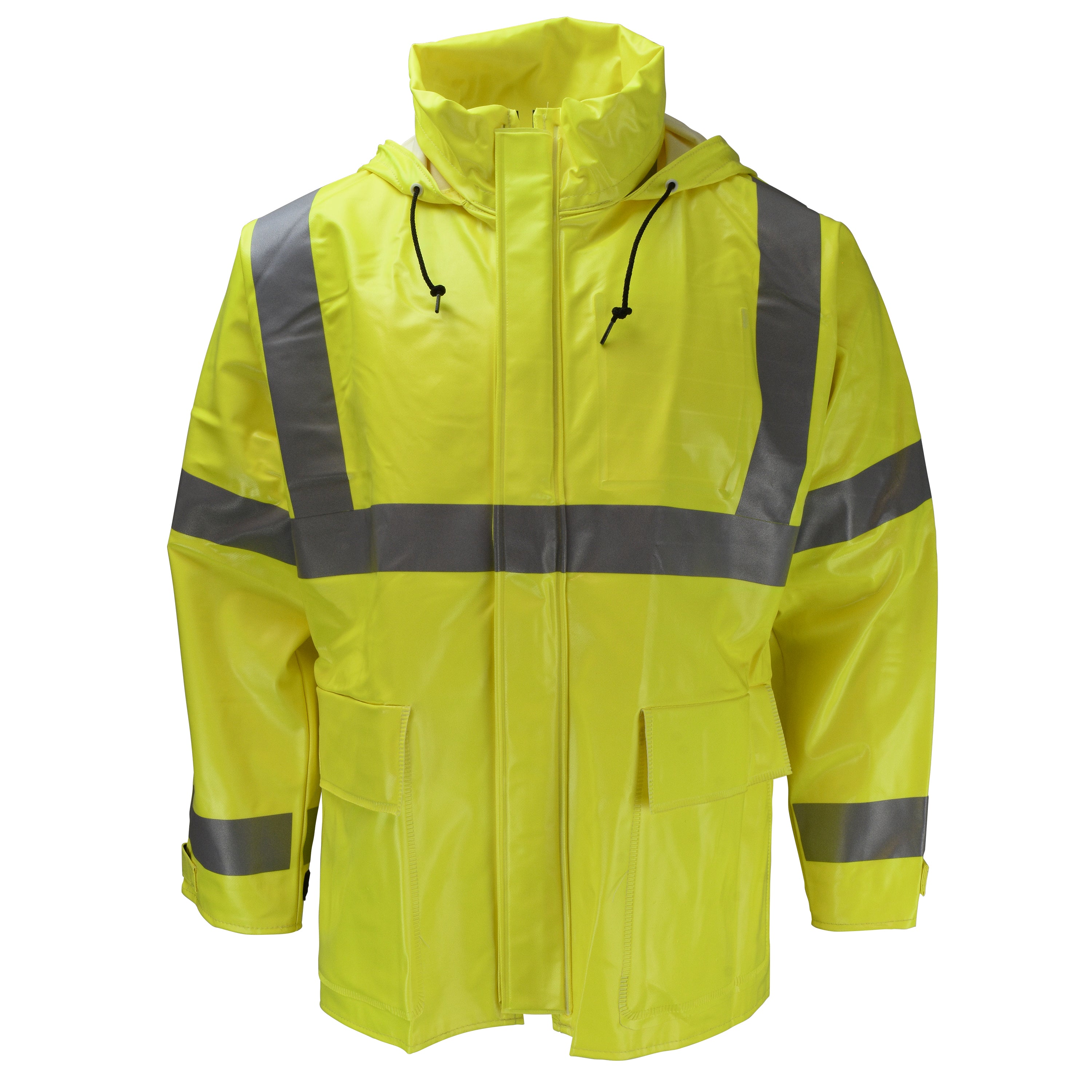 Radians 267AJ 267AJ Dura Arc II Jacket with Attached Hood ANSI Class 3 - Safety Jacket
