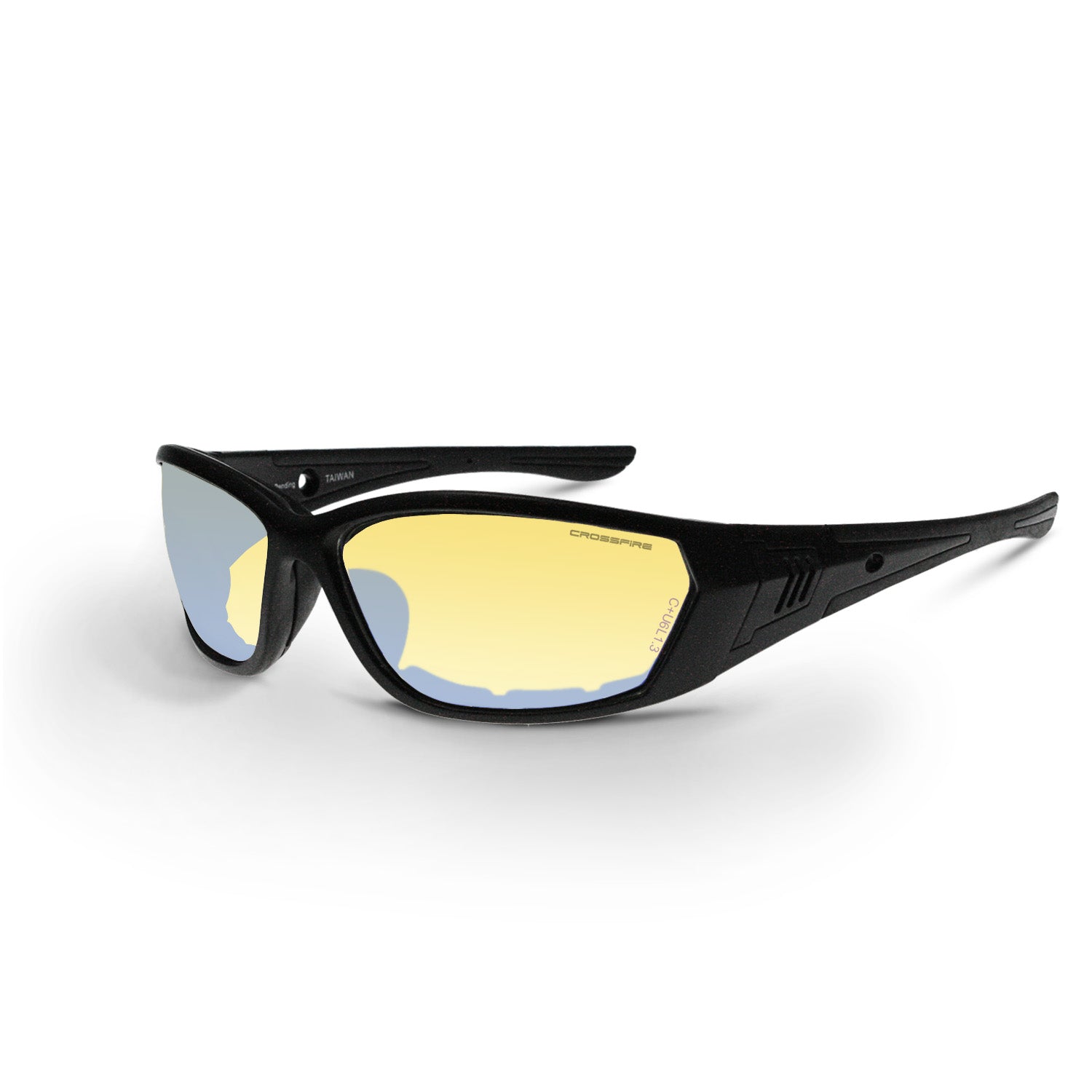 710 Foam Lined Safety Eyewear Matte Black Frame Indoor/Outdoor Anti-Fog Lens