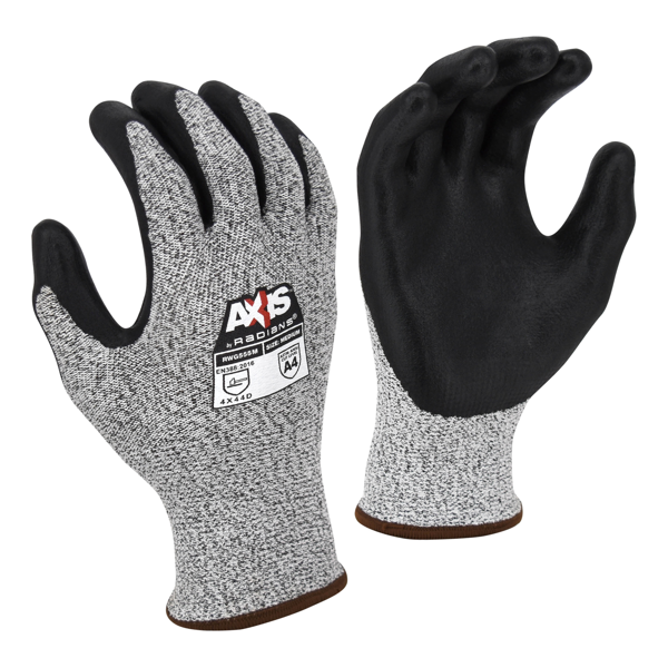 Radians RWG555 RWG555 AXIS™ Cut Protection Level A4 Work Glove - Safety Glasses