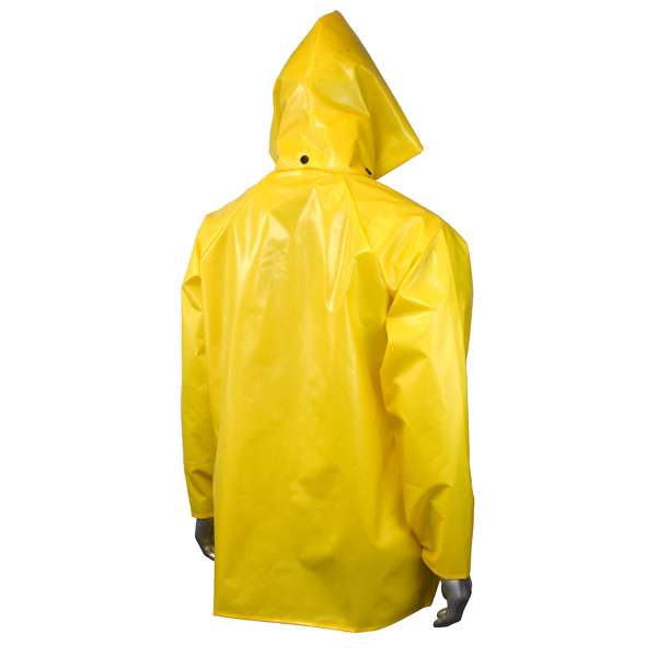 Radians RJ33-NSYY AQUARAD® 25 TPU/NYLON Rainwear Jacket - Safety Jacket