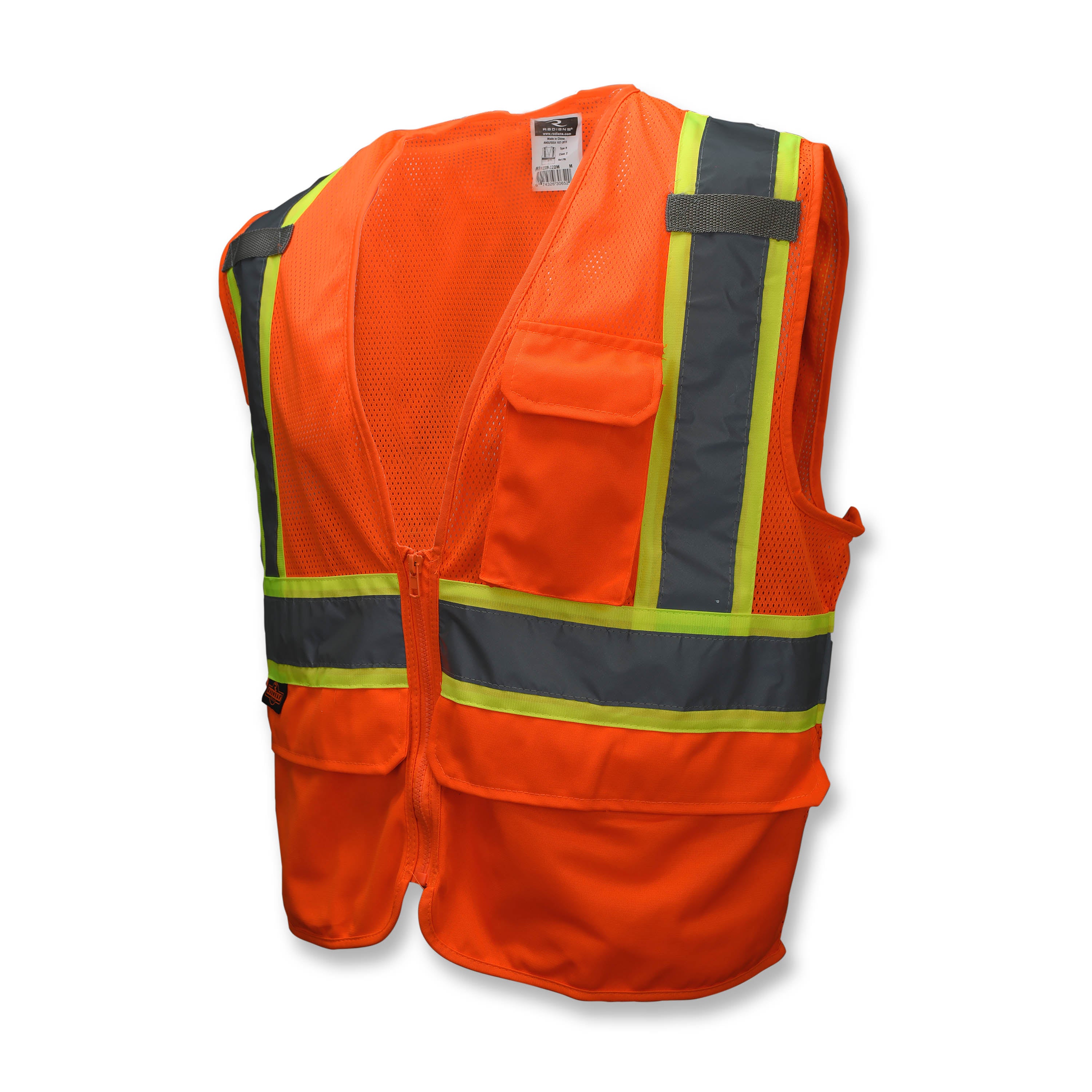 Radians SV272-2 SV272-2 Type R Class 2 Multipurpose Mesh Surveyor Vest ANSI Class 2 - Safety Vest