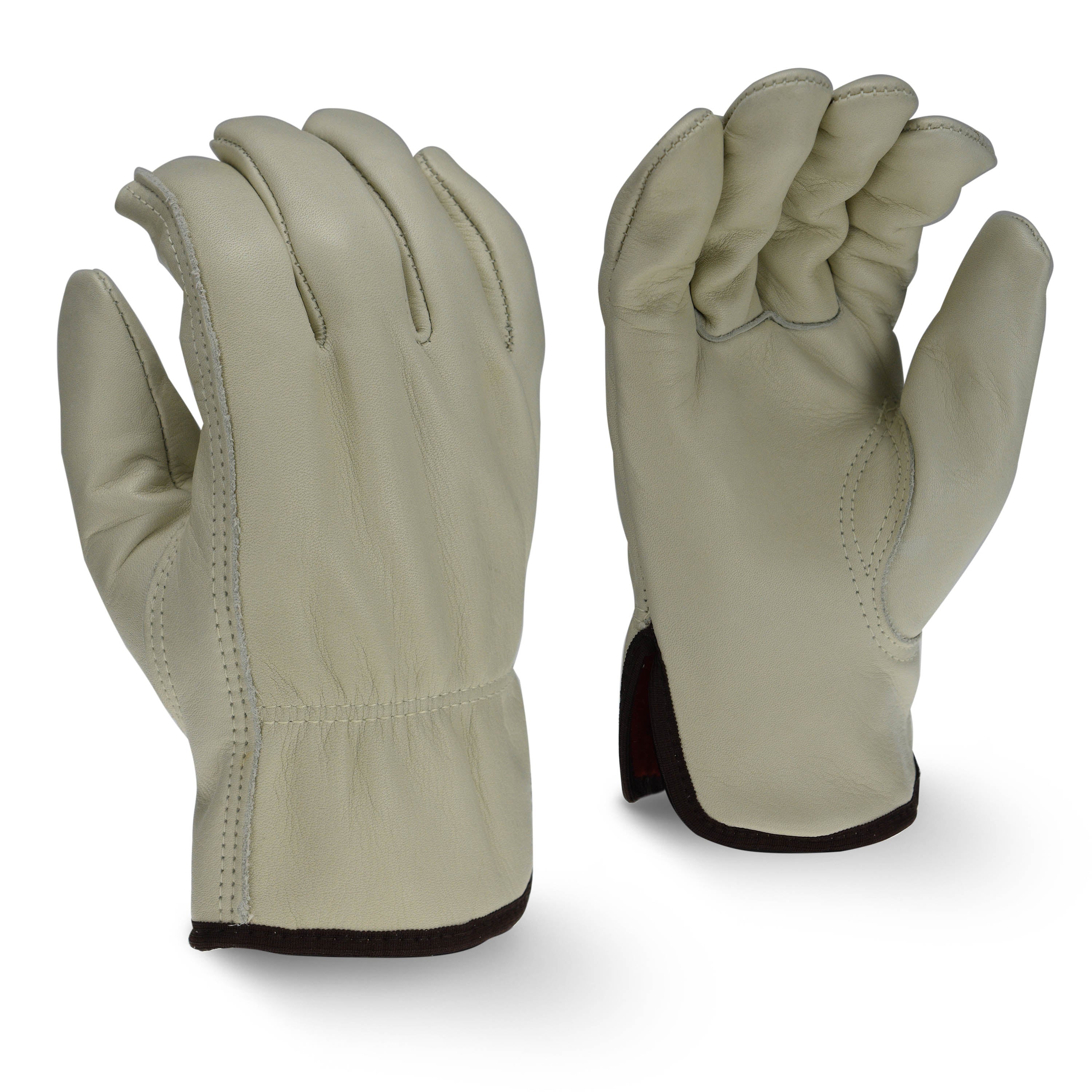 Radians RWG4225 RWG4225 Fleece Lined Standard Grain Cowhide Leather Driver - Work Gloves