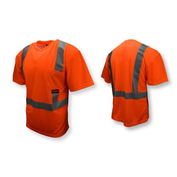 Radians ST11-2 ST11 Class 2 High Visibility Safety T-Shirt with Max-Dri™ ANSI Class 2