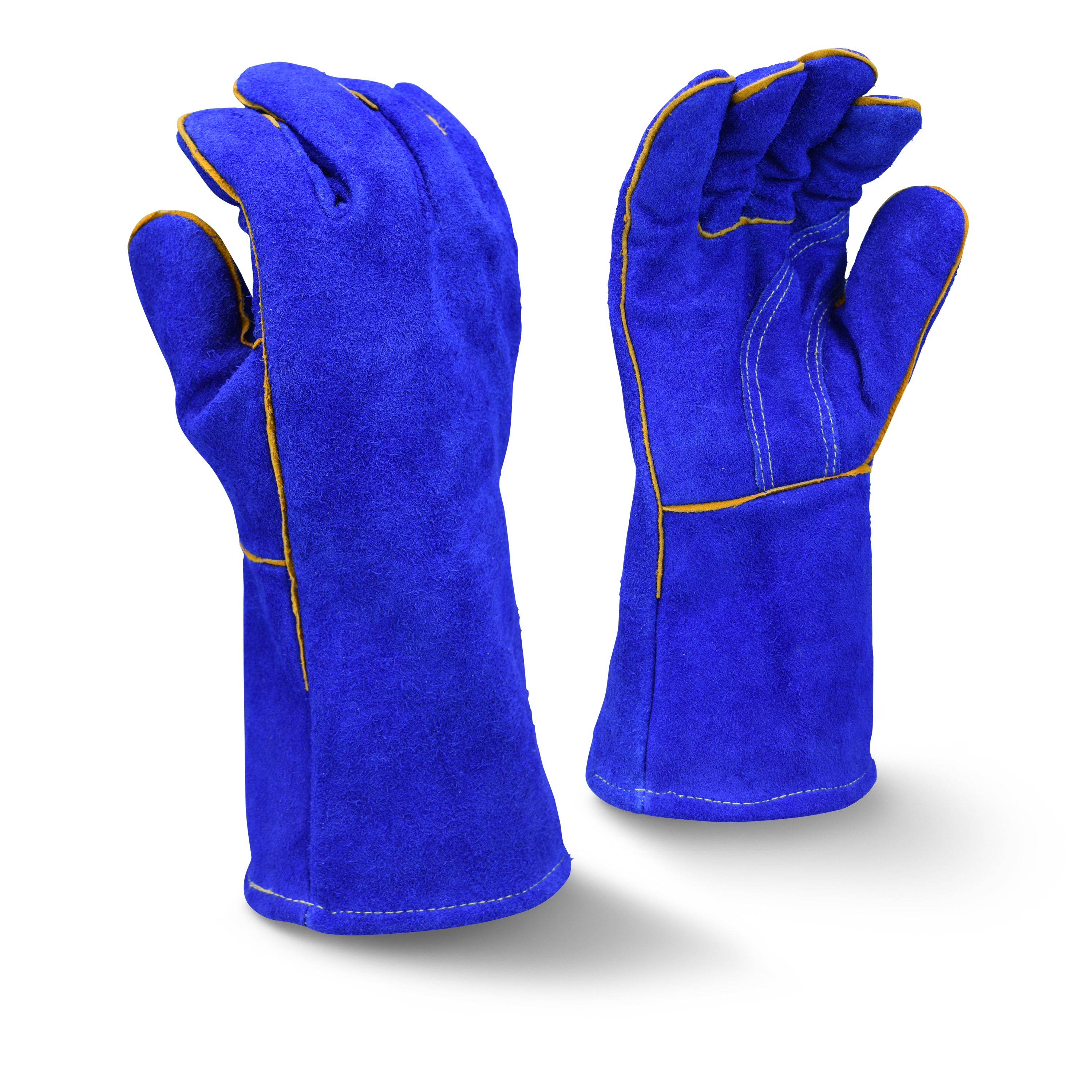 Radians RWG5210 RWG5210 Blue Regular Shoulder Split Leather Welding Glove - Work Gloves