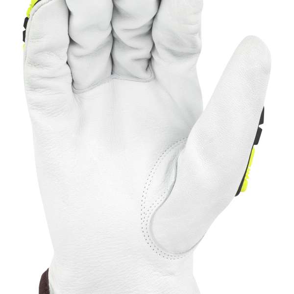 Radians RWG86 RWG86 KAMORI® Goatskin Leather HPPE Lined A6 Cut Protection Glove with TPR - Work Gloves