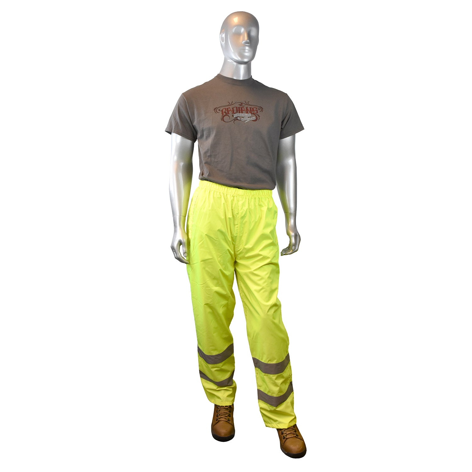 Radians RW10-ES1Y RW10-ES1Y Lightweight Rain Pants - Safety Jacket