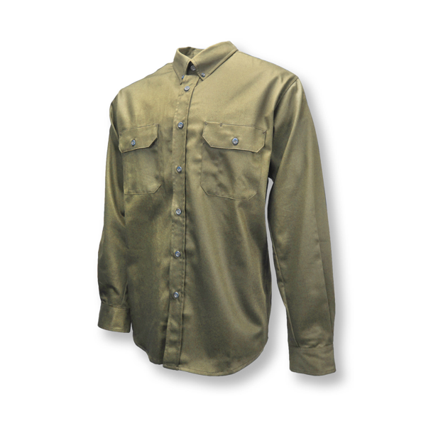 Radians FRS-003 FRS-003 VolCore® Long Sleeve Cotton Button Down FR Shirt - Safety Shirt