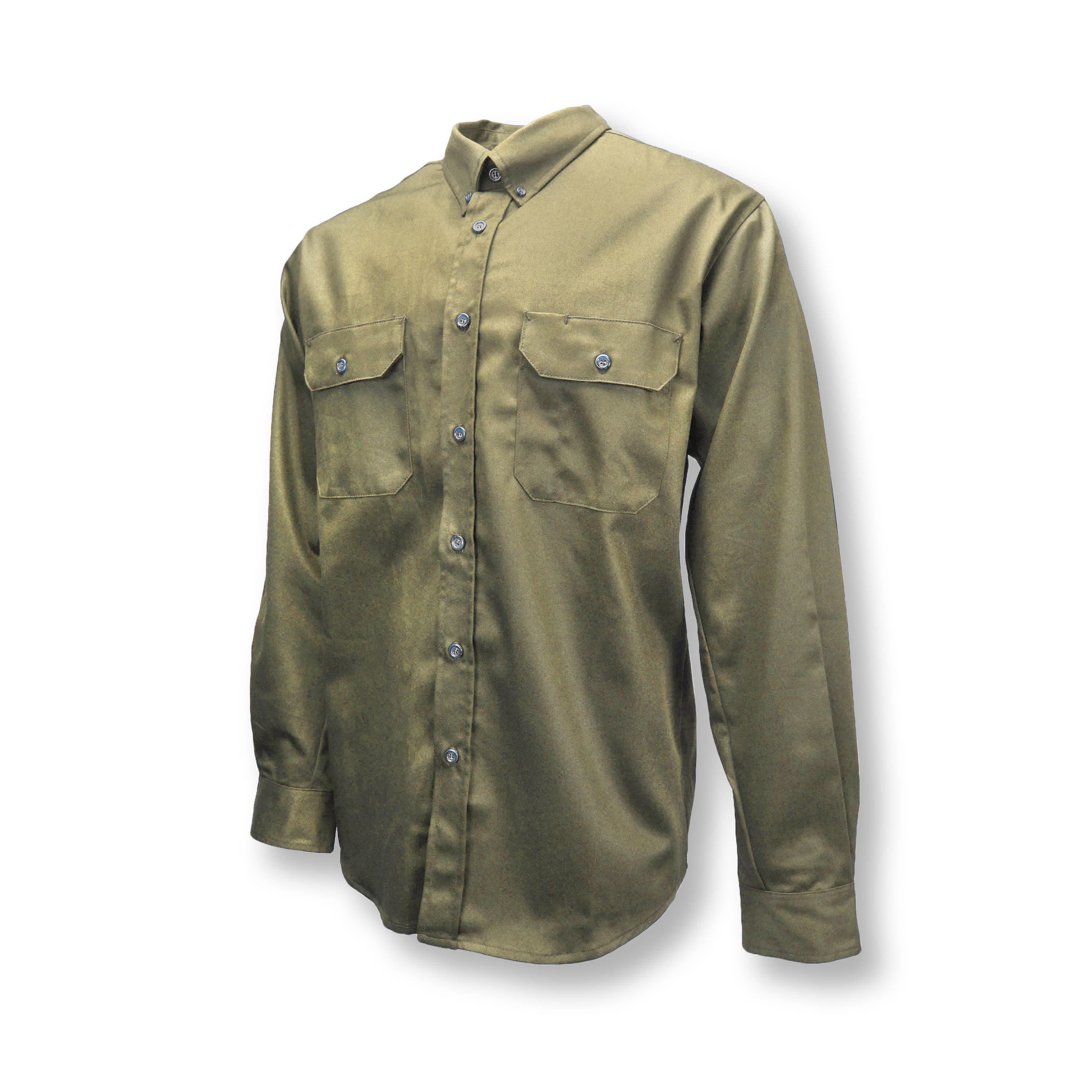 Radians FRS-003 FRS-003 VolCore® Long Sleeve Cotton Button Down FR Shirt - Safety Shirt
