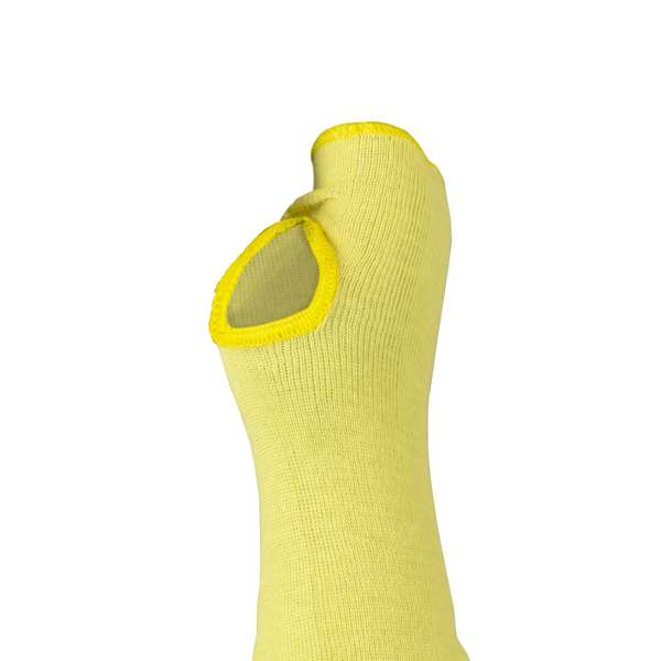Radians RAD51K RAD51K 1-Ply Kevlar® A2 Cut Protection Sleeve 18" Length with Thumb Slot - Safety Equipment