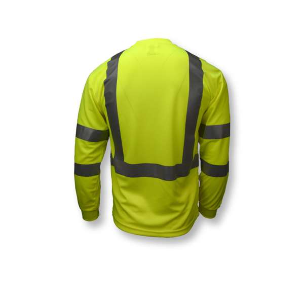 Radians ST21-3 ST21 Class 3 Long Sleeve T-Shirt with Max-Dri™ ANSI Class 3 - Safety Shirt