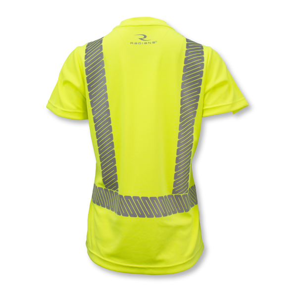 Radians ST11W-2 ST11 Class 2 High Visibility Women's Safety T-Shirt with Max-Dri™ ANSI Class 2