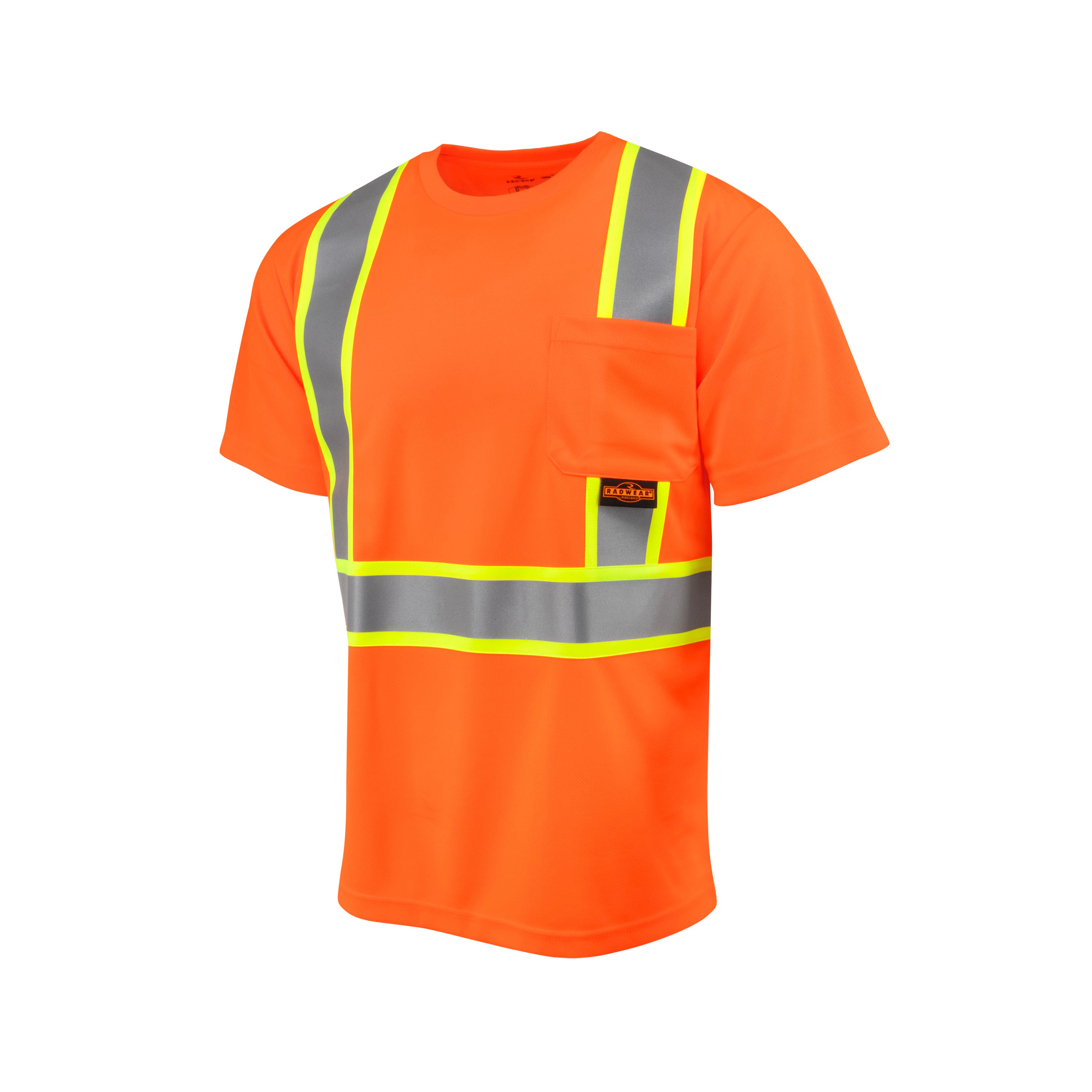 Radians ST41-2 ST41-2 Class 2 Mesh Short Sleeve T-Shirt with Contrast Trim ANSI Class 2 - Safety Shirt