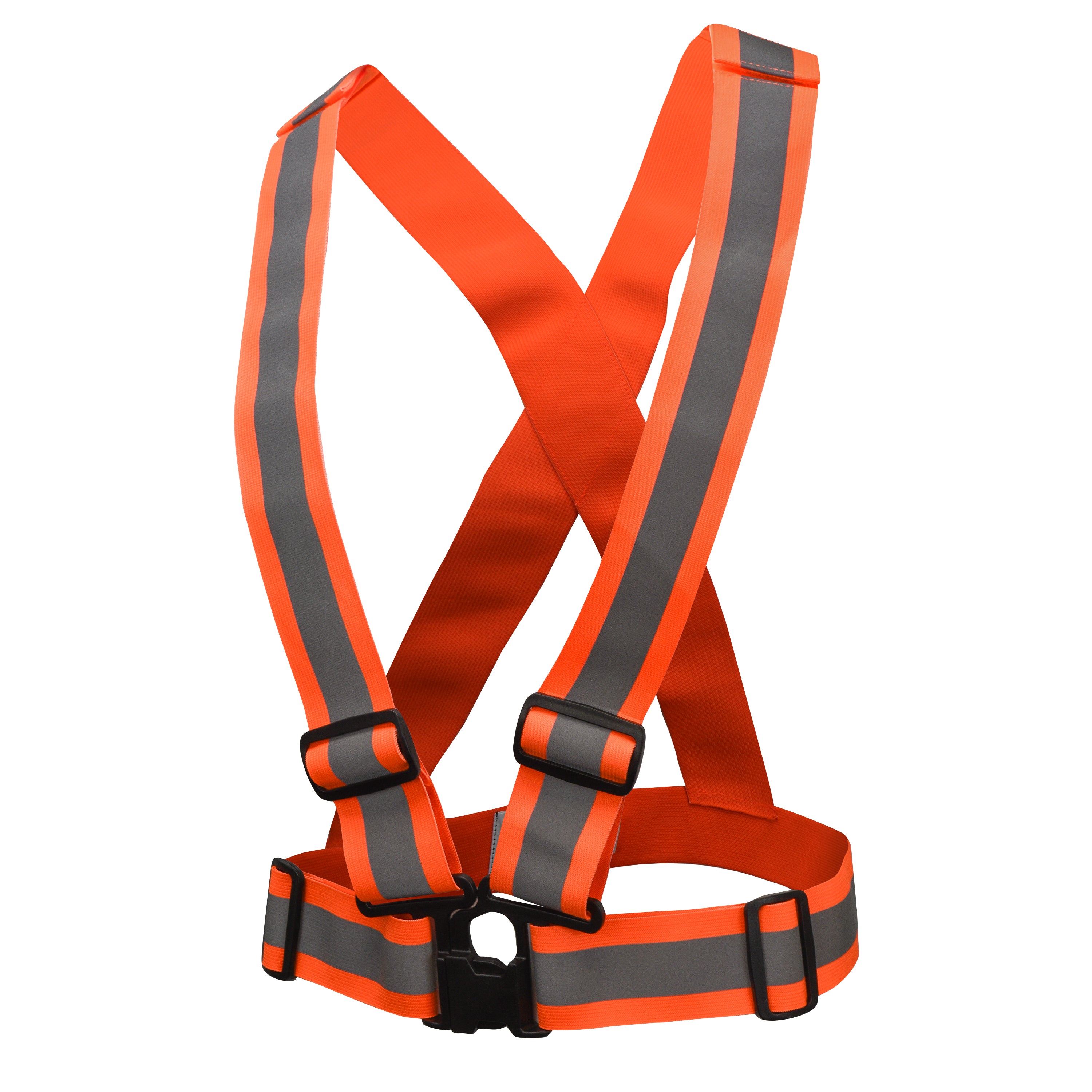 SA0201X SA0201X High Visibility Breakaway X-Back Safety Harness -Green