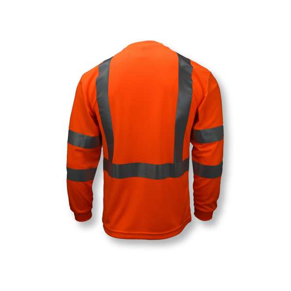 Radians ST21-3 ST21 Class 3 Long Sleeve T-Shirt with Max-Dri™ ANSI Class 3 - Safety Shirt