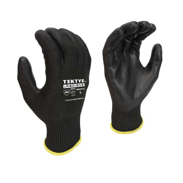 Radians RWG701 RWG701 TEKTYE® A4 Touchscreen Cut Protective Work Glove - Safety Glasses