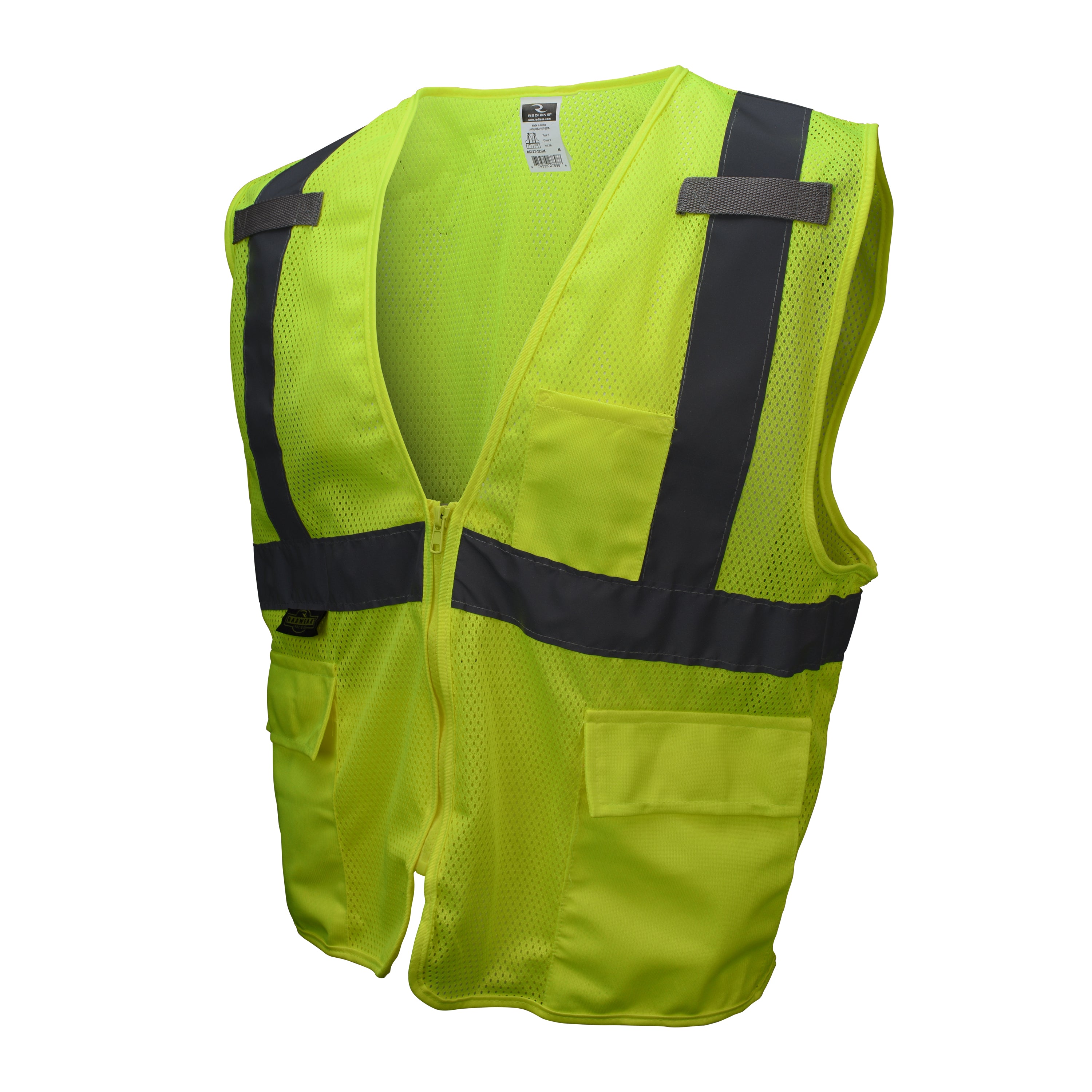 Radians SV27 SV27 Mesh Economy Type R Class 2 Mesh Safety Vest ANSI Class 2