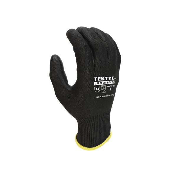 Radians RWG701 RWG701 TEKTYE® A4 Touchscreen Cut Protective Work Glove - Safety Glasses