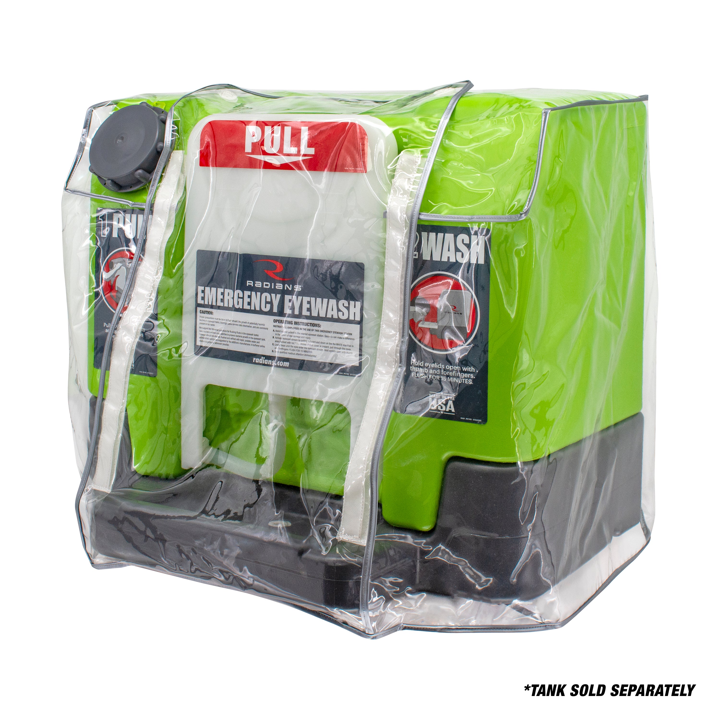 Radians REWCOVER12_STY 12 Gallon Eyewash Tank Dust Cover - Safety Equipment